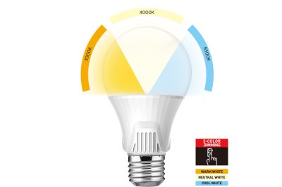 Bombilla LED con Atenuación de 3 colores Serie Ballet