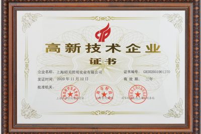 WELLMAX es galardonado otra vez con el honor de ¨High & New Technology Enterprise¨ de Shanghai