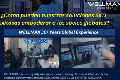 🤚Cinco razones por las que la Solución SKD de WELLMAX puede Empoderar a los Socios Globales