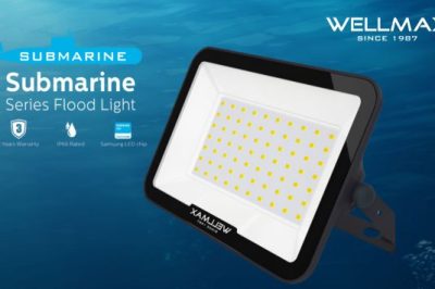 Submarine Series Flood Light: Garantías de 3 años, Clasificación IP66,-Para el tiempo adverso🌦️