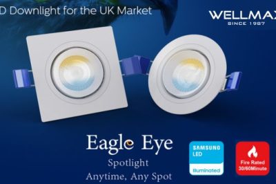 Eagle Eye LED Spotlight Ignífugo de Temperatura Tricolor con Control ON/OFF para el Mercado de R.U. →