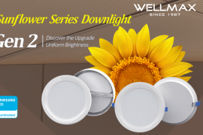 🌻¡Mira las novedades de la Sunflower Series Downlight Gen 2!