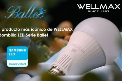 El Best-Seller Más Icónico de WELLMAX: Bombilla LED Serie Ballet🩰