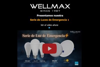⚡Presentamos la Serie de Luces de Emergencia de WELLMAX⚡