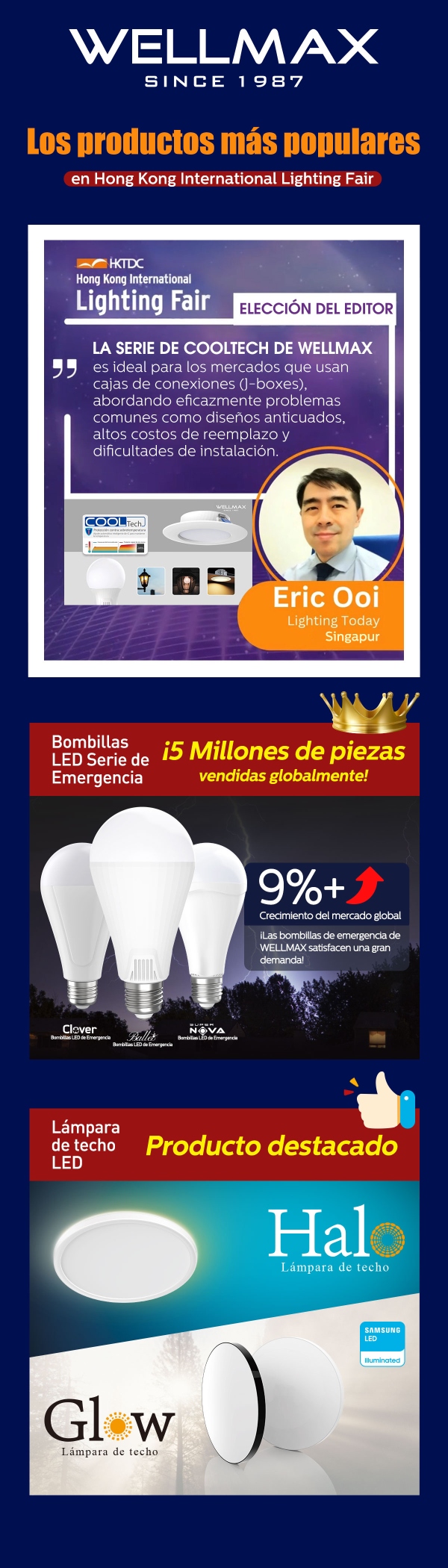 ¡Atención a los más vendidos de Hong Kong Int'l Lighting Fair!