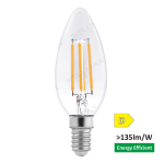 Bombilla LED de filamento de clase D C35/G45/P45 Bombilla LED de filamento de clase D C35/G45/P45