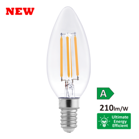 Bombilla LED de filamento de clase A C35/G45/P45