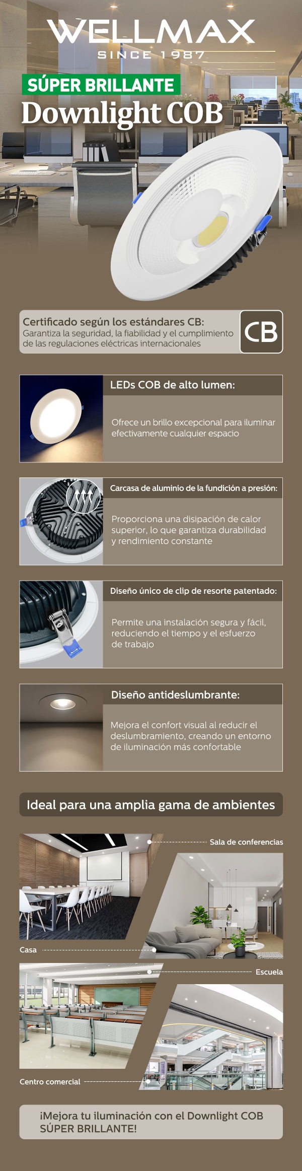 Downlight COB