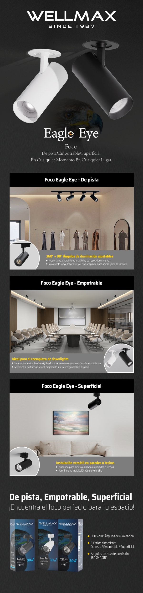 Foco Serie Eagle Eye