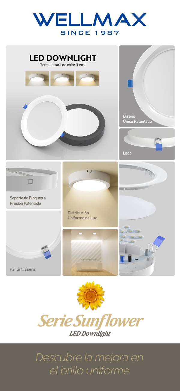 Serie Sunflower LED Downlight