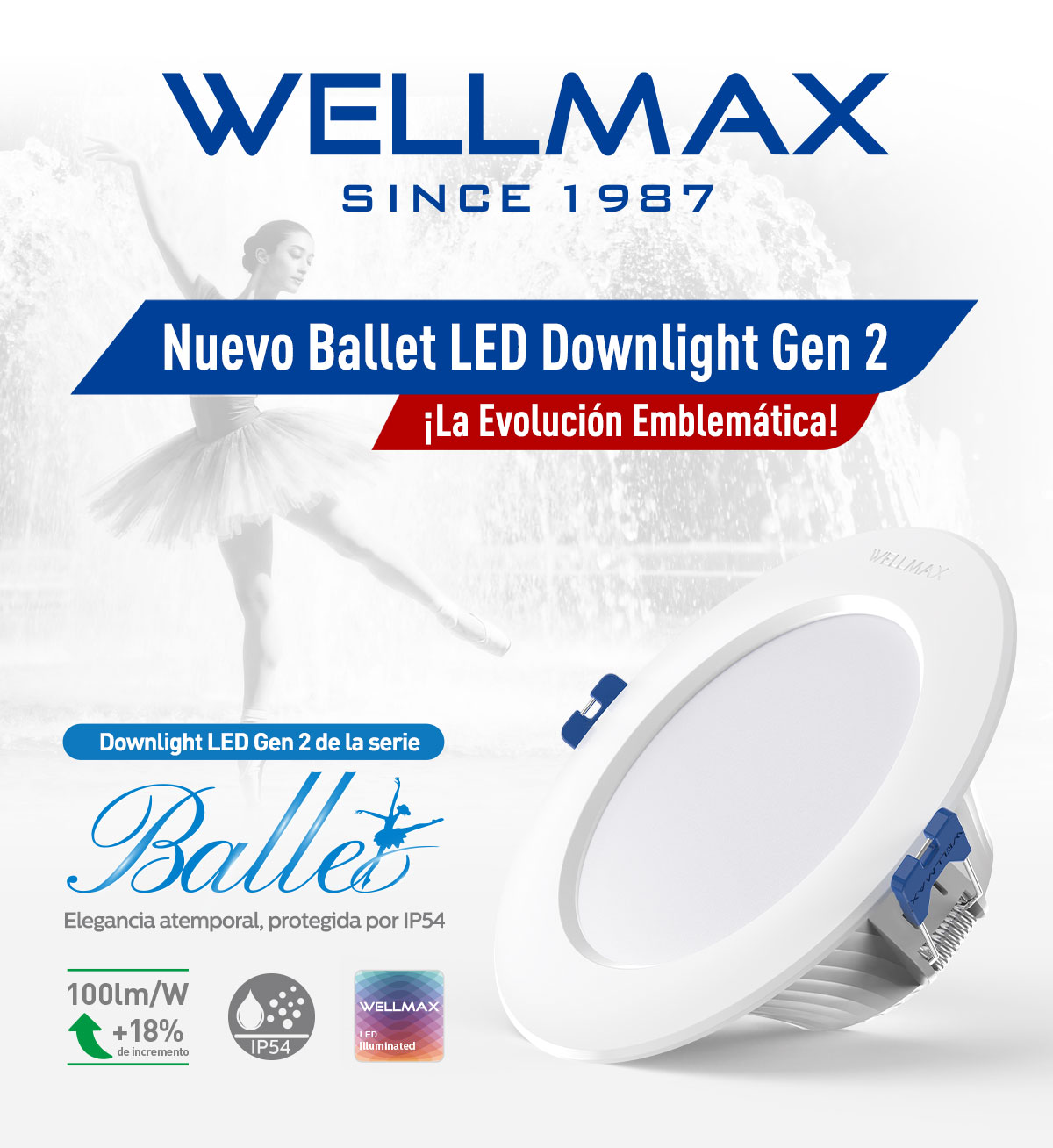 Ballet LED Downlight Gen 2