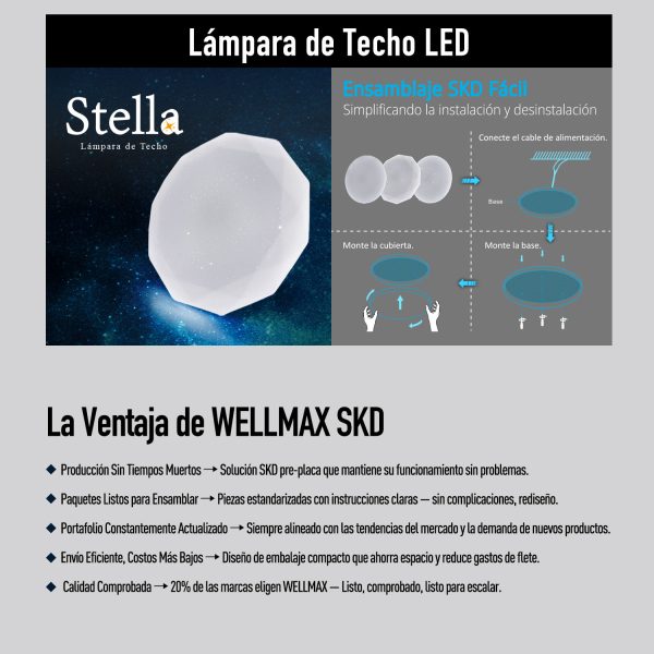 La Elección Inteligente para Proyectos SKD Colección de Productos WELLMAX