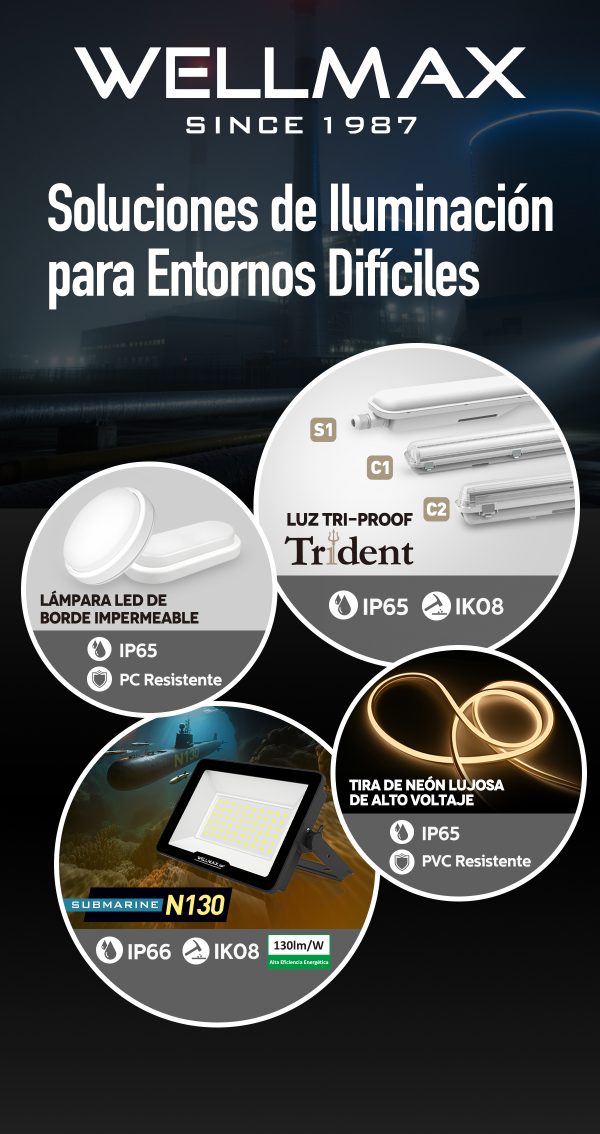Soluciones de lluminación para Entornos Difíciles