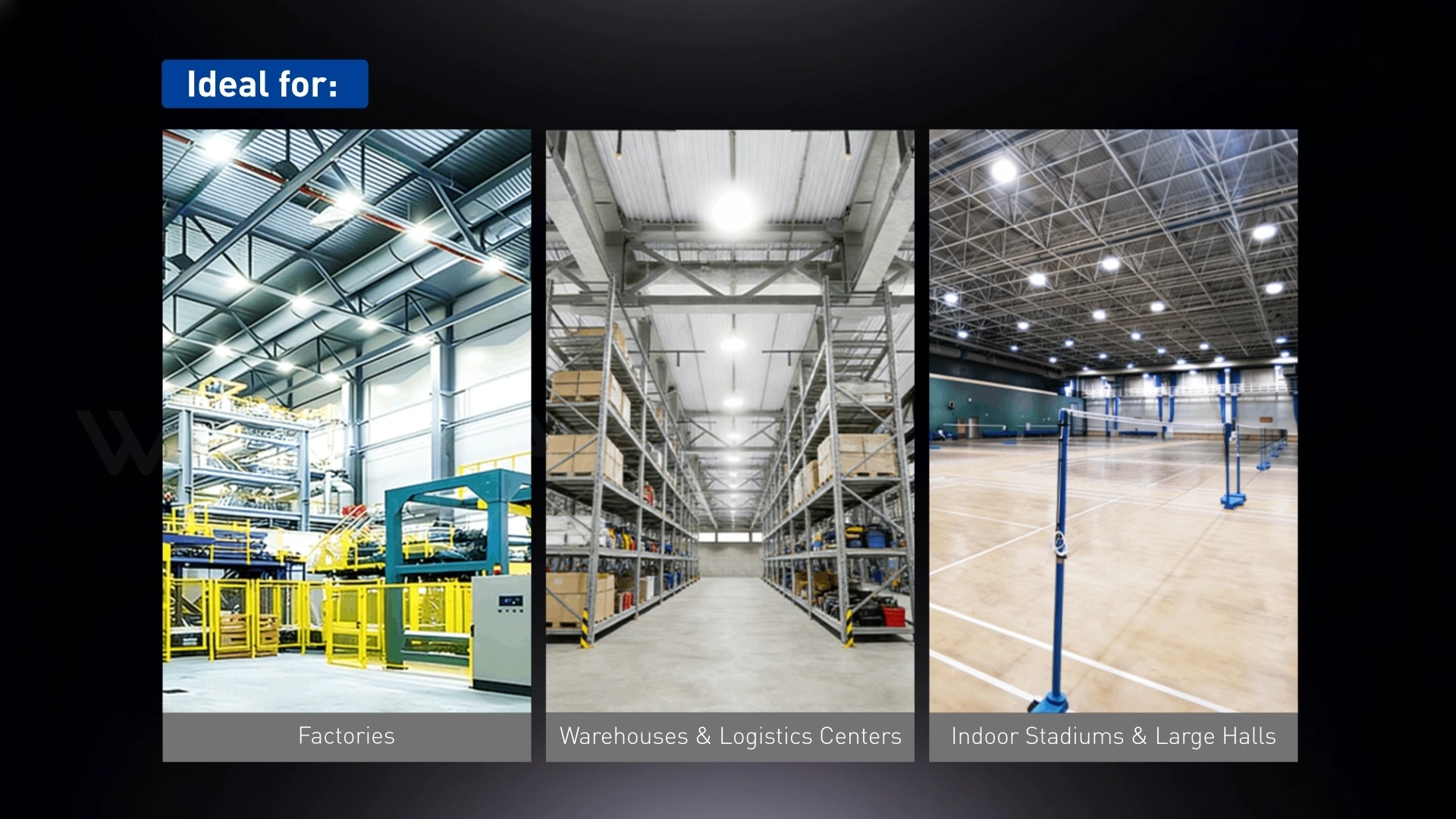 Mira el video para descubrir las características del Sentinel High Bay →