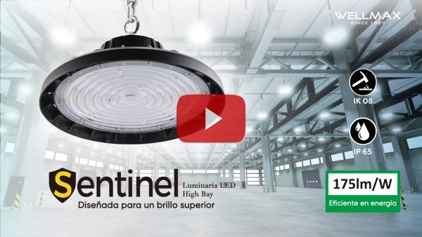 Mira el video para descubrir las características del Sentinel High Bay →