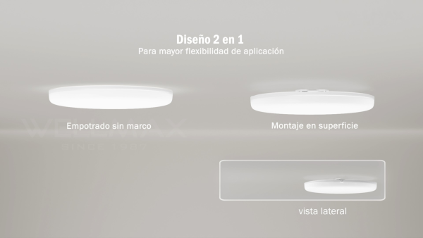 Serie de downlights 3D Sunlight