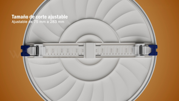Serie de downlights 3D Sunlight