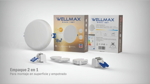 Serie de downlights 3D Sunlight