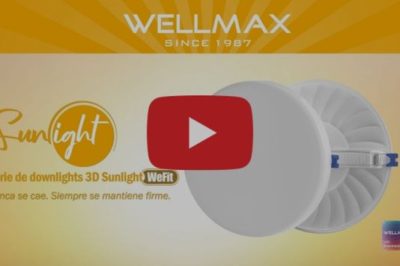 Nuevo lanzamiento: Mira la Serie de Downlights Sunlight 3D – Wefit en acción